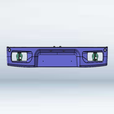 S/A Rear Bumper Four Wheel